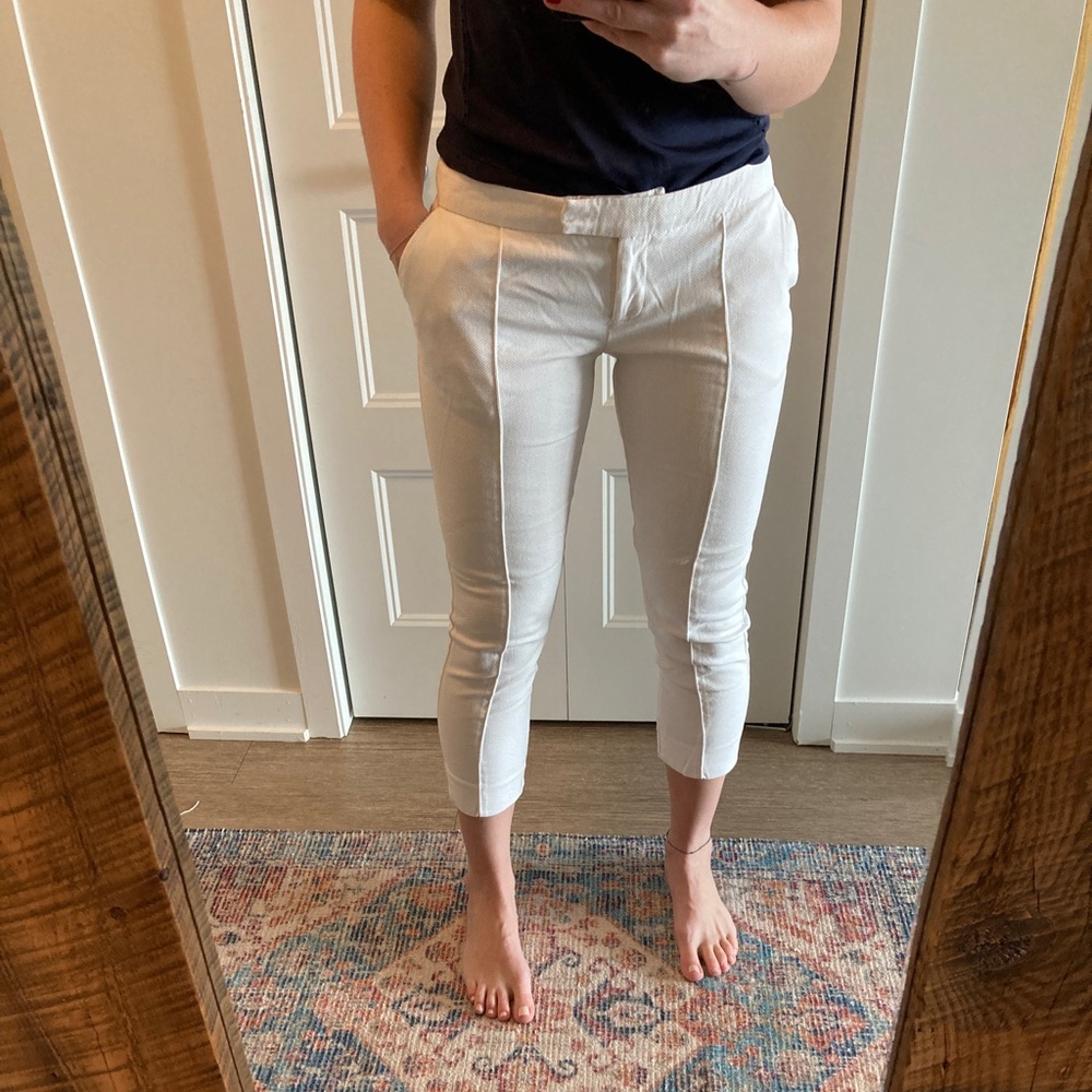 Pantalon blanc chic